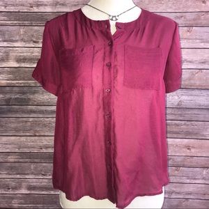 🎉HP🤗 LOFT Cropped Blouse